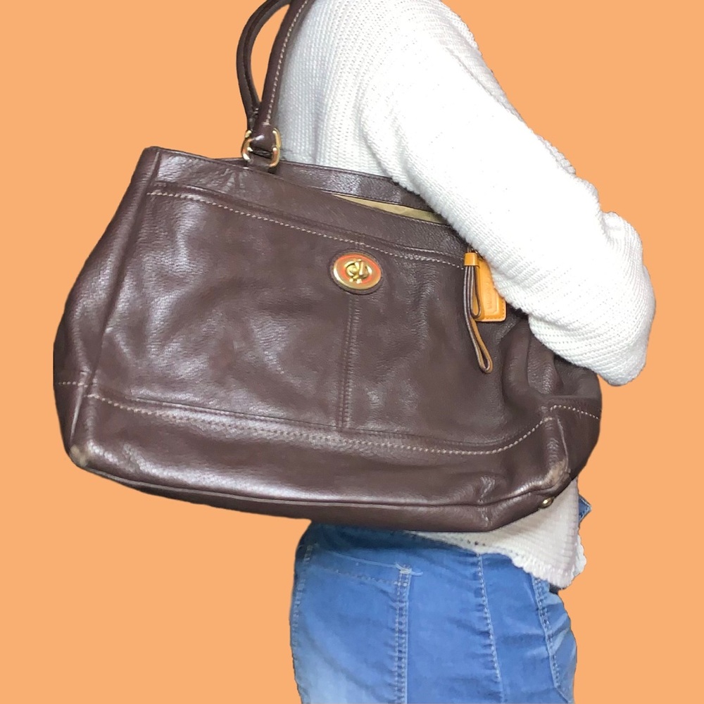Coach Leather Handbag
